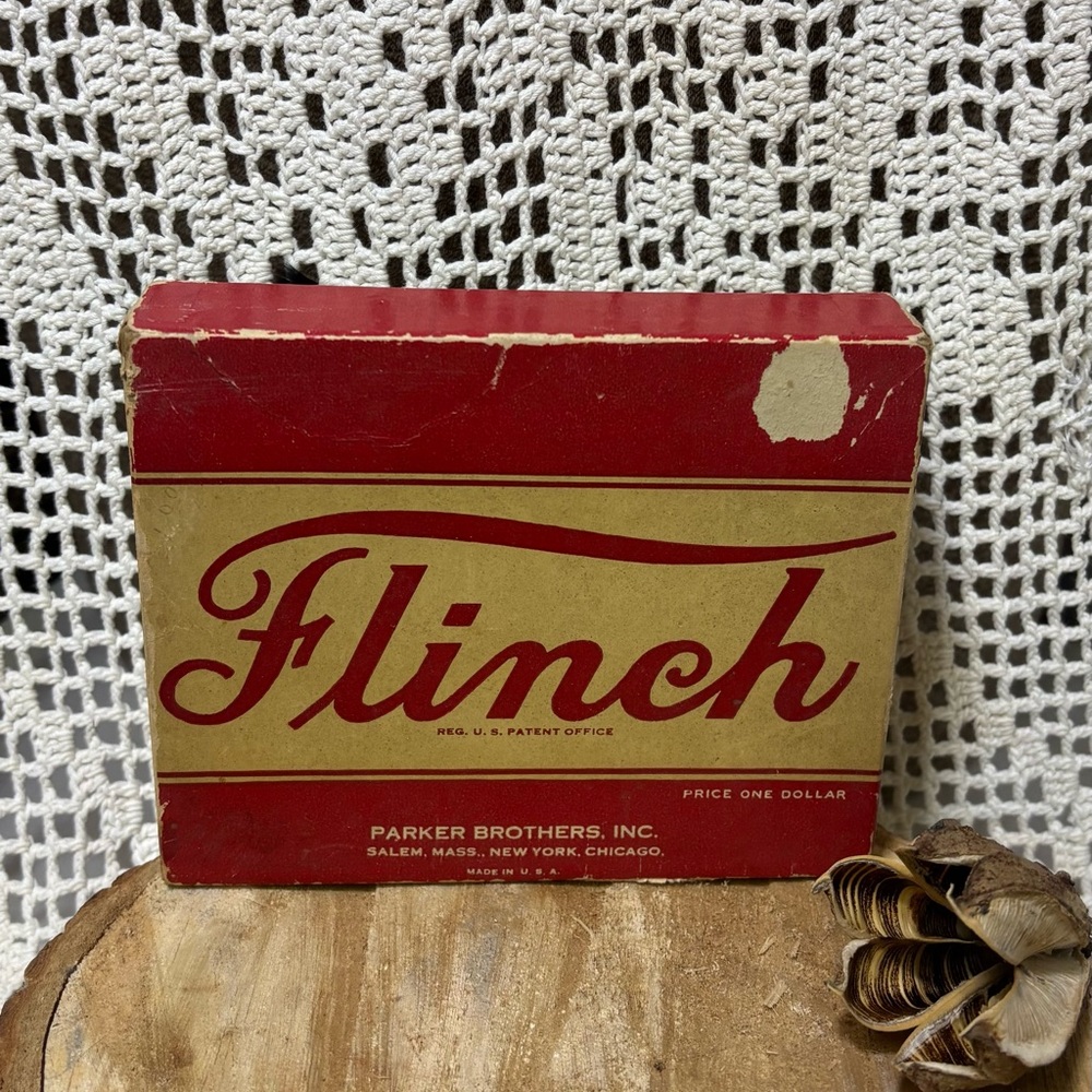 Vintage Flinch Card Game by Parker Brothers